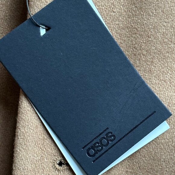 ASOS Wool Blend Coat - Camel - XL (NWT) - Picture 2 of 4